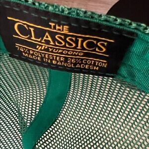 Green Yupoong Mesh Cap